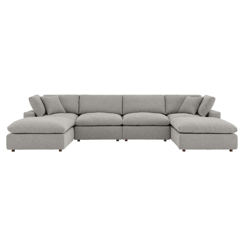 Canapé modulaire 6 pièces Commix, Gris clair