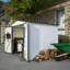 Ensemble de fondation de remise extérieure pour l'extérieur en métal inclus-113064555-113064556