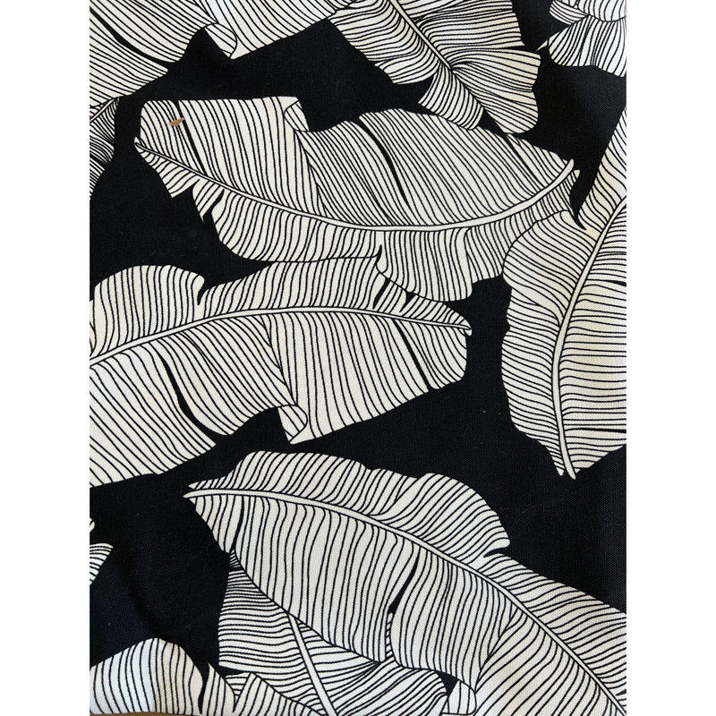 Coussins d'extérieur, Black Floral 1