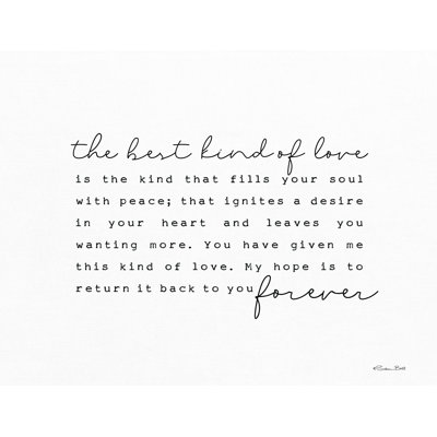" The Best Kind Of Love "