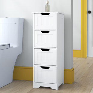 Elya 7'' W x 25.3'' H x 7'' D Linen Cabinet Winston Porter