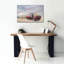  «Patriotic Pastime» par Lori Deiter, art mural sur toile, 40 po x 26 po