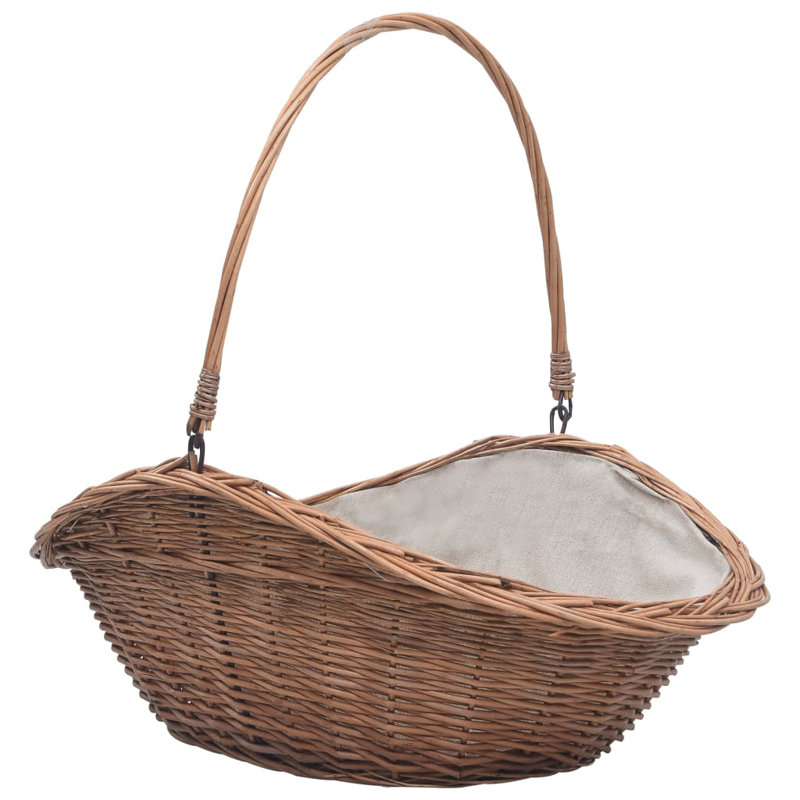 Creola Wicker Log Carrier