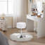 Kundana Swivel Upholstered Adjustable Height Counter Stool with Metal Frame-18276964