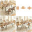 Ensemble de table rectangulaire Serene pour 4-581242769