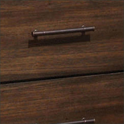 Table de chevet 2 tiroirs Oak