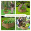 Lit de jardin surélevé carré en acier galvanisé Ippolito - brun - 24 po x 24 po x 11,75 po-1184900158-1087888552-1188451423