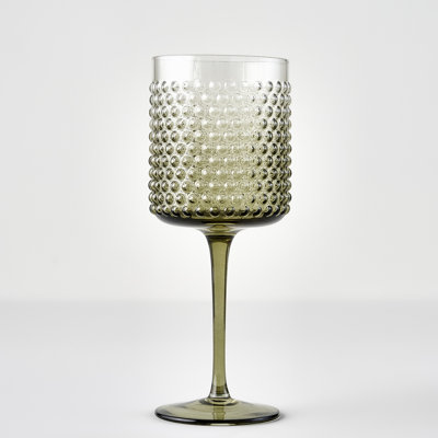 Bubble Hobnail Wine Glass (Set Of 6)