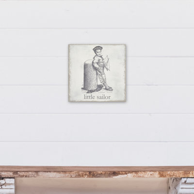 Art sur toile little marin garçon Tallulah