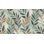 Papier peint nuances vertes feuille tropicale