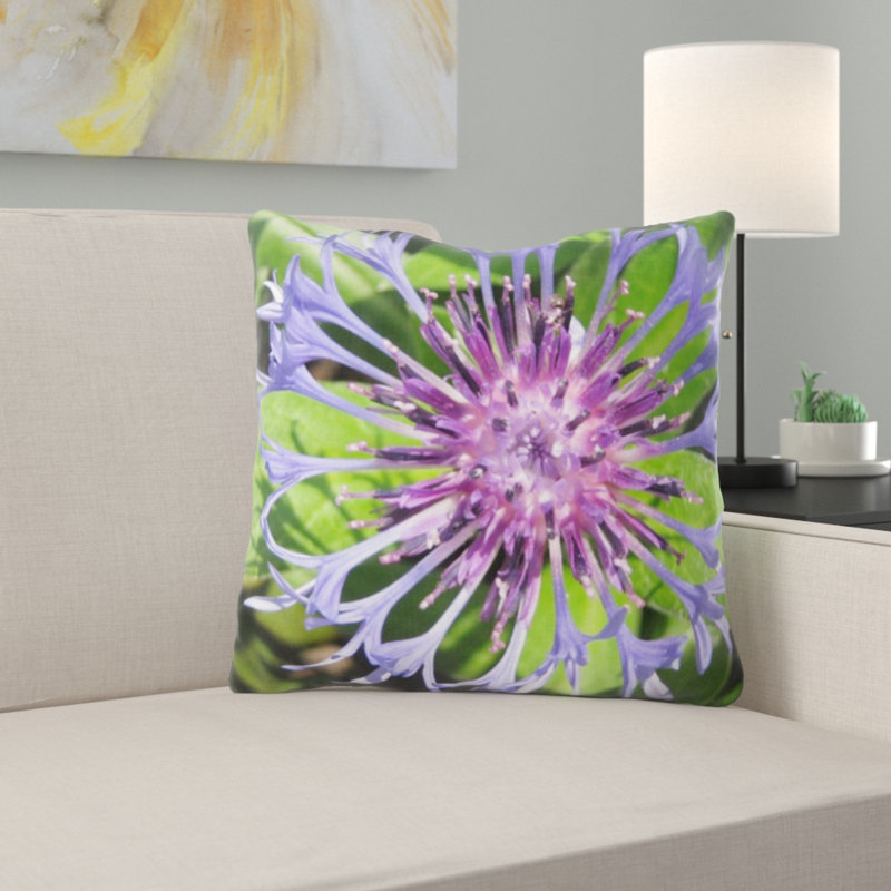 Coussin décoratif fleur