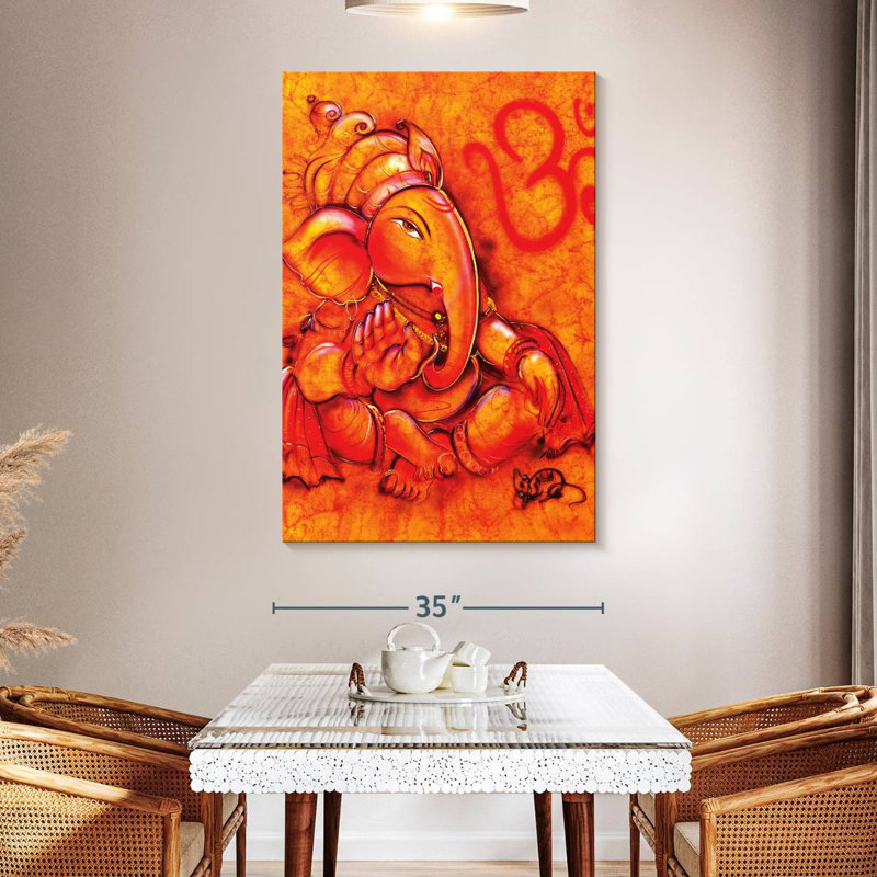 Adella Ganesha abstrait, H 51 po x l 34 po