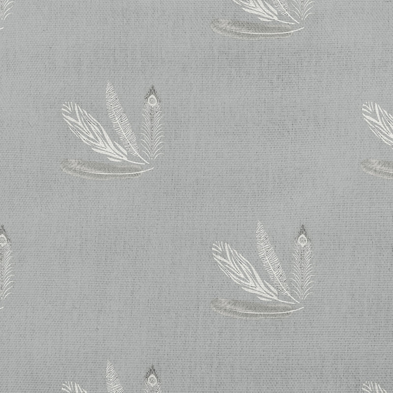 Coussin décoratif à motif intérieur / extérieur, gris, 20 po x 20 po