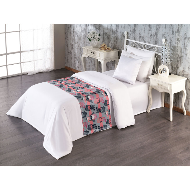 Foulard de lit Ambesonne, Lit simple