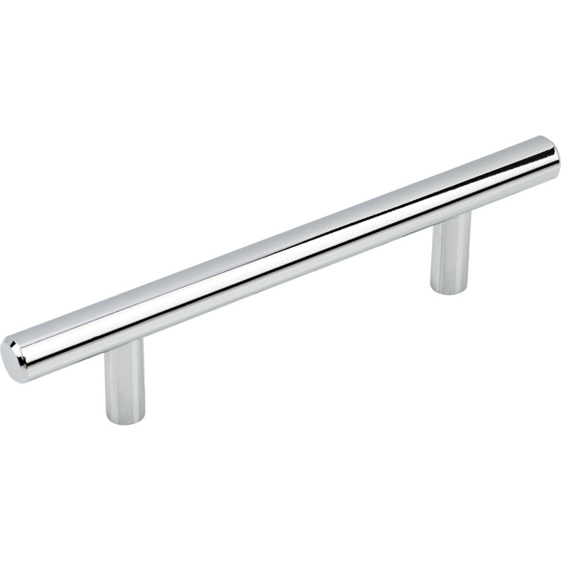 3 3/4" Center to Center Bar Pull, Polished Chrome