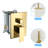Ceiling Mounted Complete Shower System with Rough-in Valve with 12 Inches Rain Shower Head-60391499
