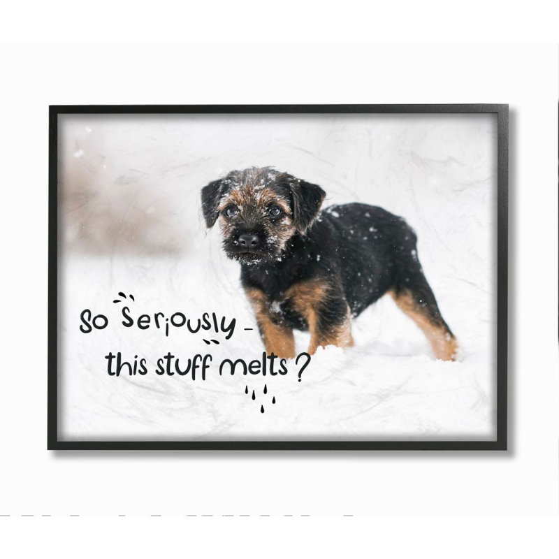 Neige hivernale par Ziwei Li-reproduction de photo, H 16 po x l 20 po x 1,5 po, Toile tendue