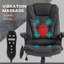 Fauteuil de massage vibrant 6 points avec chaleur lombaire