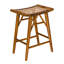 Murphy Stool with Solid Wood Frame