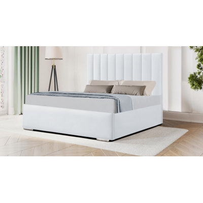 Anaih Upholstered Velvet Bed Frame