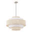 Lustre tambour moderne à niveaux-368041302