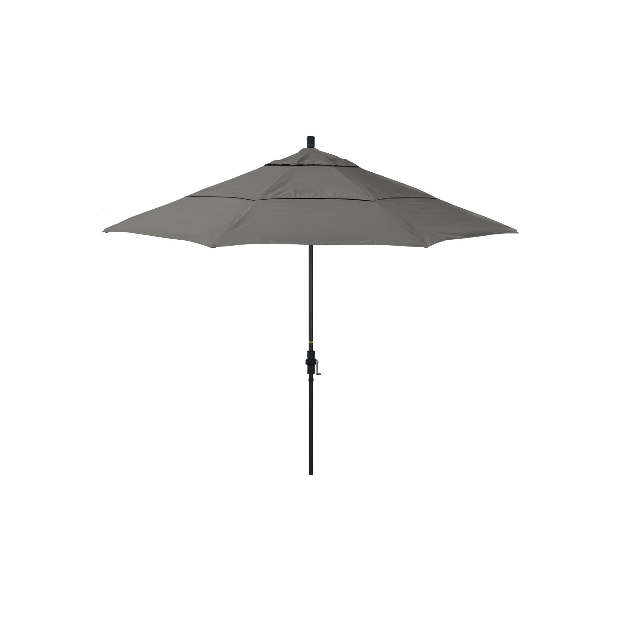 Broadmeade 132'' Sunbrella® Outdoor Umbrella, Canvas Charcoal Sunbrella® Canvas