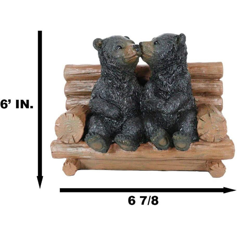 Figurine rustique forêt fantaisiste