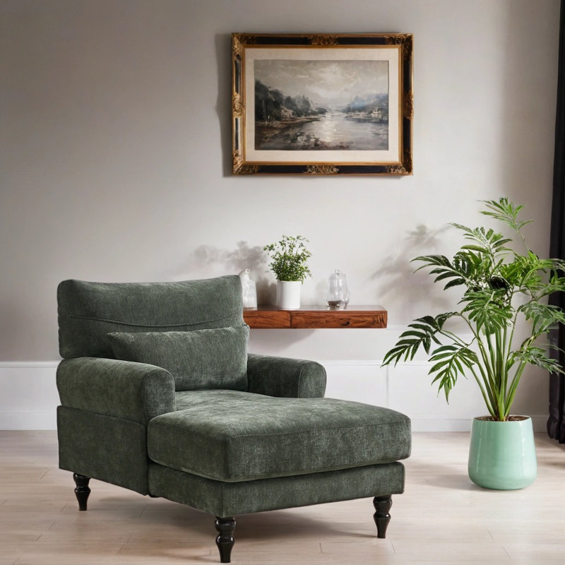 Méridienne Modern, Vert