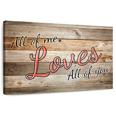 Plaque murale «All Of Me»