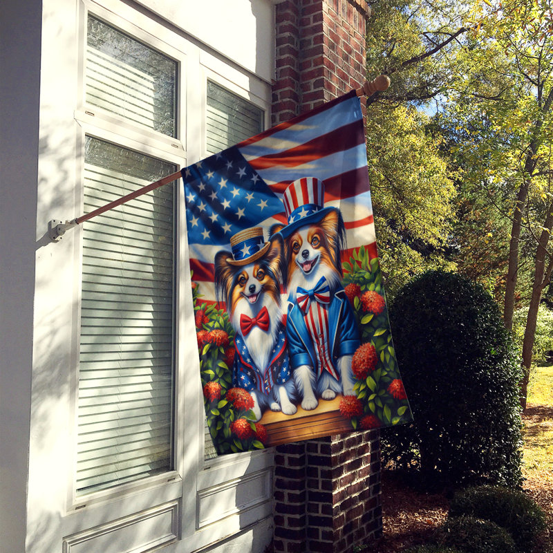 Drapeau «All American House», Papillon