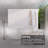 80x60cm Rectangular LED Mirror with Bluetooth,Adjustable LED Brightness,3 LED Colors,Anti-fog-1074492430