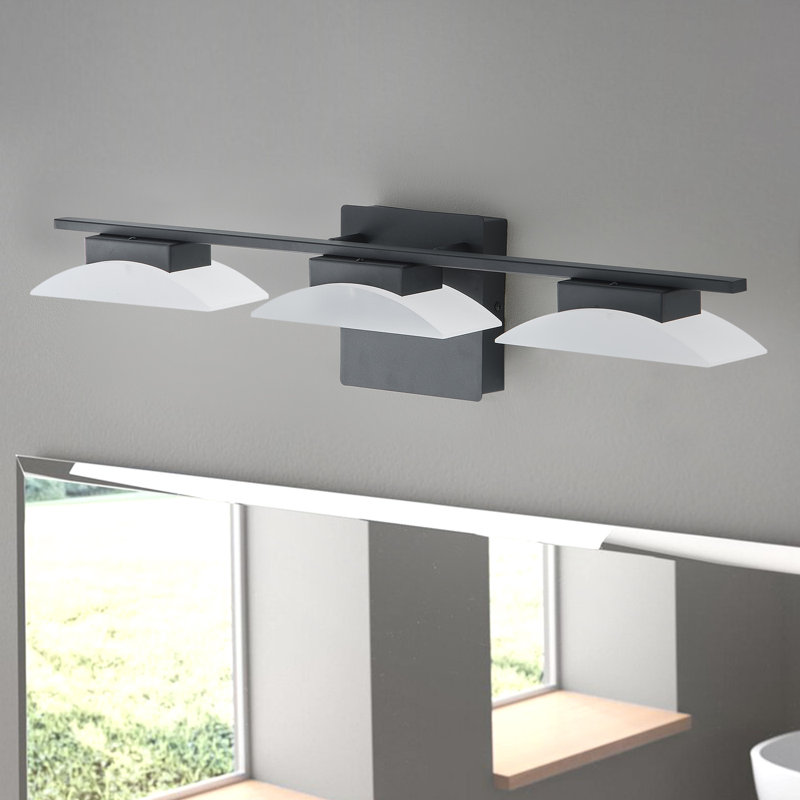 1-Dumb black dimmable LED mirror front light