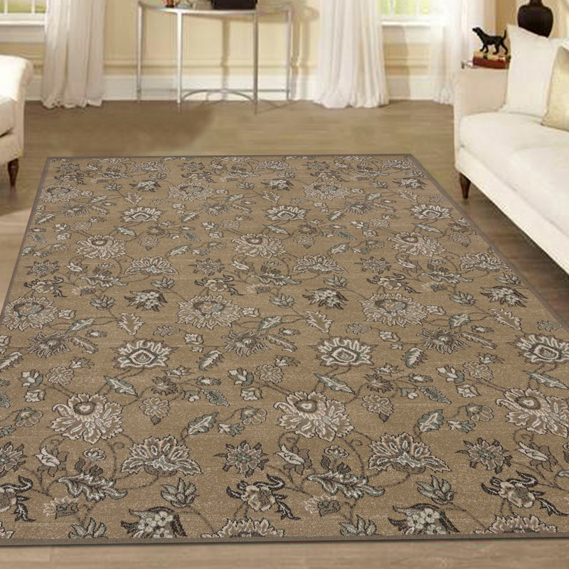 Abstract Indoor Rug, Rectangle 7'10" x 10'6"