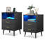 Boersma 45cm W Manufactured Wood Bedside Table-923445598
