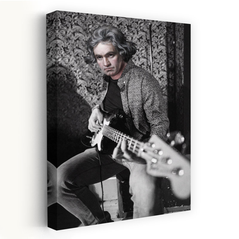 Beethoven Solo, 18" H x 12" W