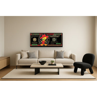 Art ludique sur toile ludique et ludique - 63 po x 28 po