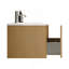 Meuble-lavabo flottant mural de 30 po avec lavabo en céramique, conception moderne pour une utilisation efficace de l'espace, pré-assemblé-1173911350
