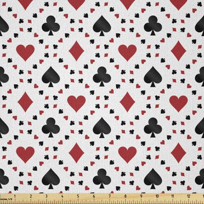 Daiden Poker Cards Advertising Holidays Getaways Tourist Destinations Fabric