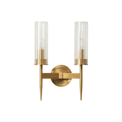 Bollenback Stainless Steel Candle Wall Light-Modern Indoor Wall Light – Sconce Lamp for Bedside & Living Room