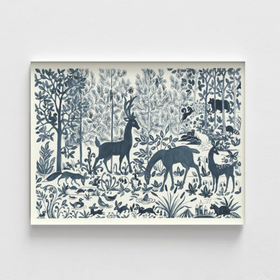 Forest Life I by Miranda Thomas Frame