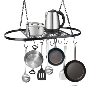 Pot Hanging Rack Kitchen Ceiling Pot Holder Ceiling Mount - Temu