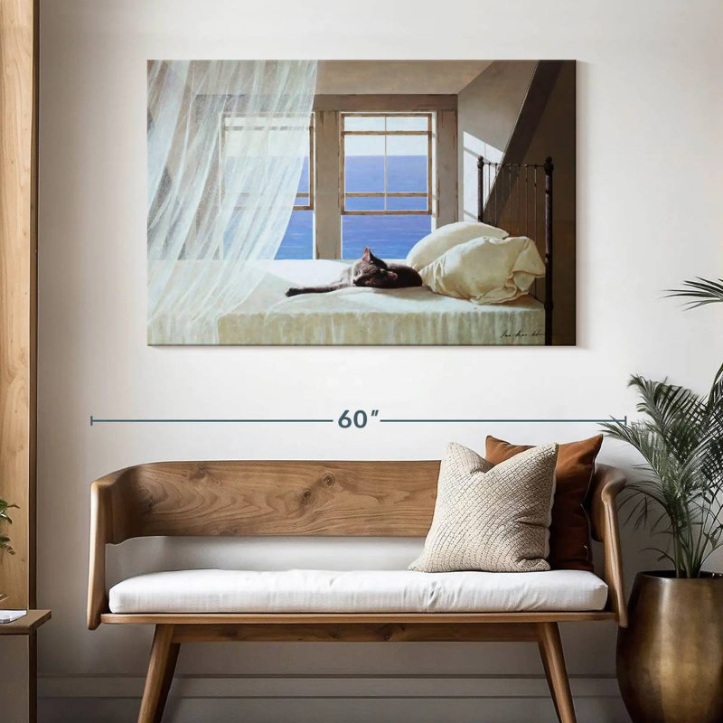 Brampt Nap Time, 32" H x 48" W