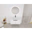 Meuble-lavabo mural 36 po avec lavabo en résine et 2 portes à fermeture en douceur (emballage KD)-125515103
