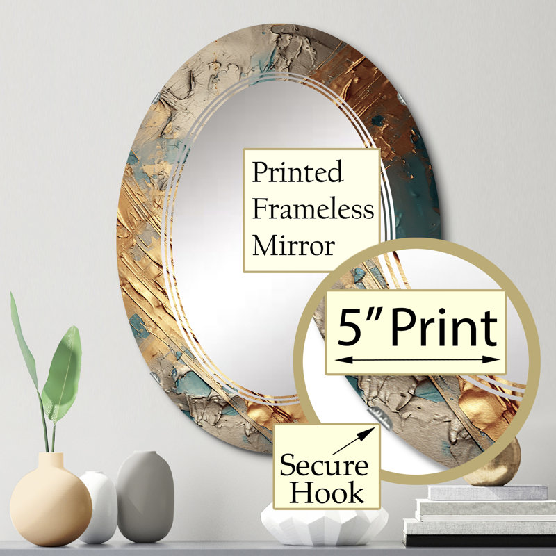 Miroir mural sans cadre Weishaar, 30 po x 20 po