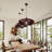 Farooq 1 - Light Wood Drum Pendant