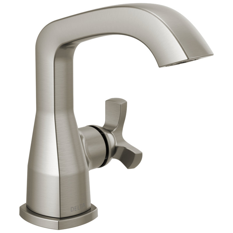 Single Handle Bathroom Faucet, Lumicoat  Stainless