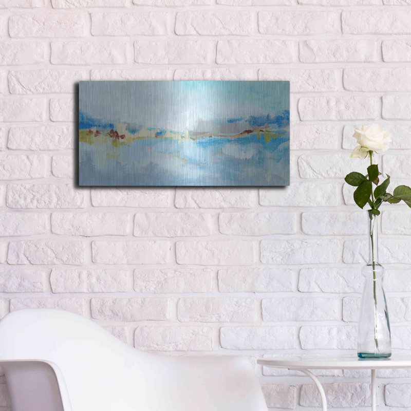«Sea Breeze Landscape II» par Christina Long, H 12 po x l 24 po