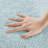 1 PCS 24X36" 100% Cotton Tufted 3000 GSM Reversible Bath Rug Blue