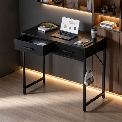 MDF Steel Computer Desk
