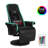 Inbox Zero Reclining Ergonomic Swiveling PC & Racing Game Chair with Footrest-1335901786